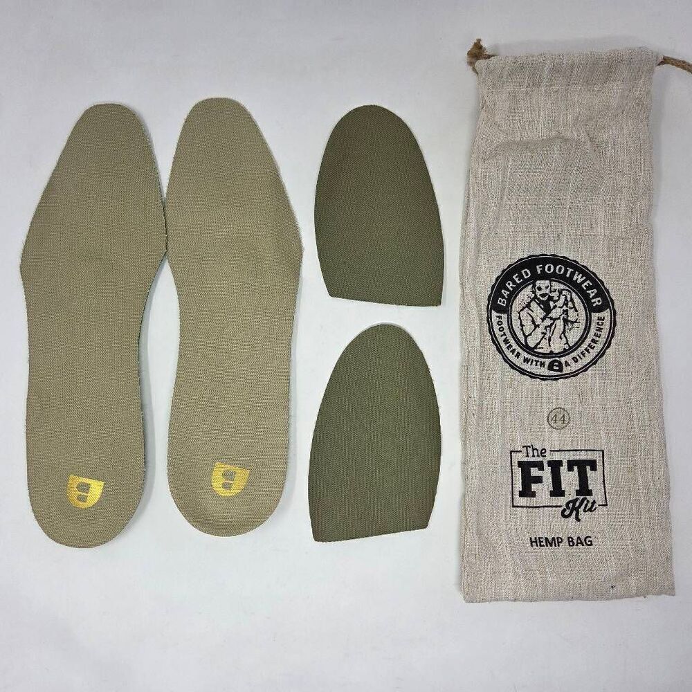 BARED FOOTWEAR SIZE 44 / US 12.5 WOMENS INSOLES THE FIT KIT FOOTBED PADDING